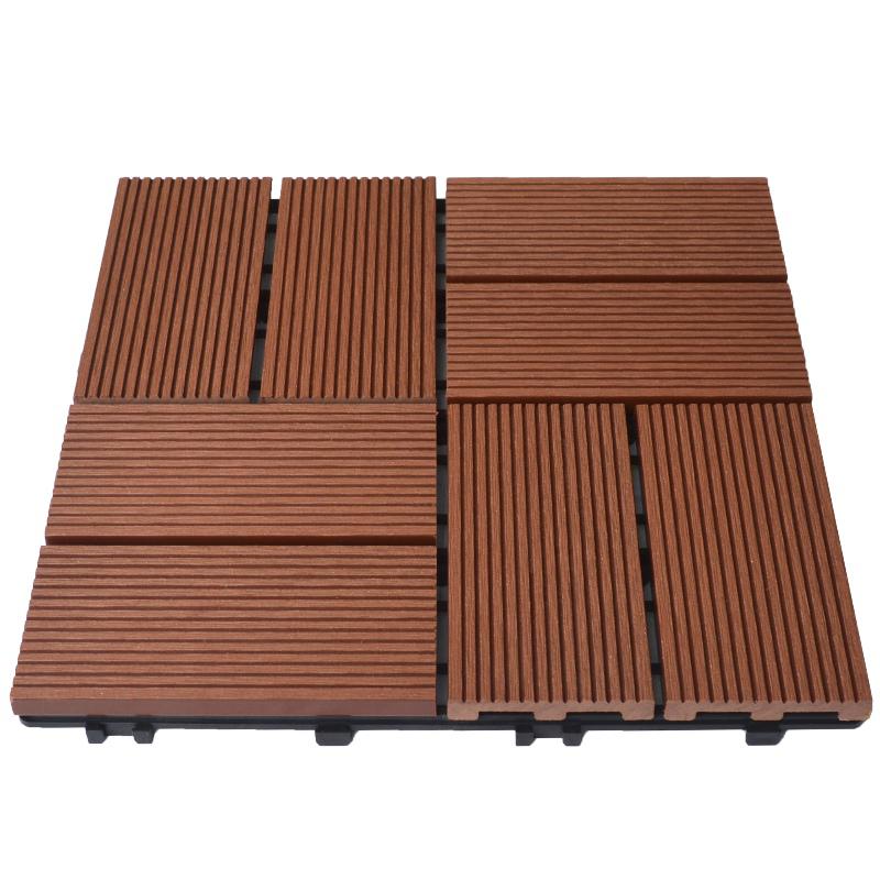 Wood Plastic Composite DIY Easy Floor Tiles