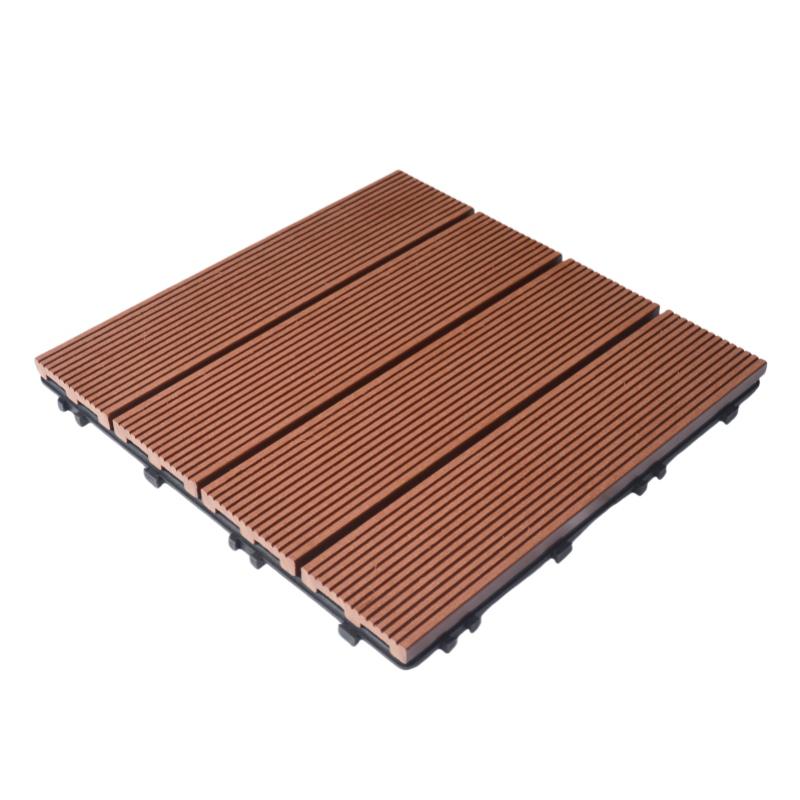 WPC household waterproof diy interlocking floor tiles