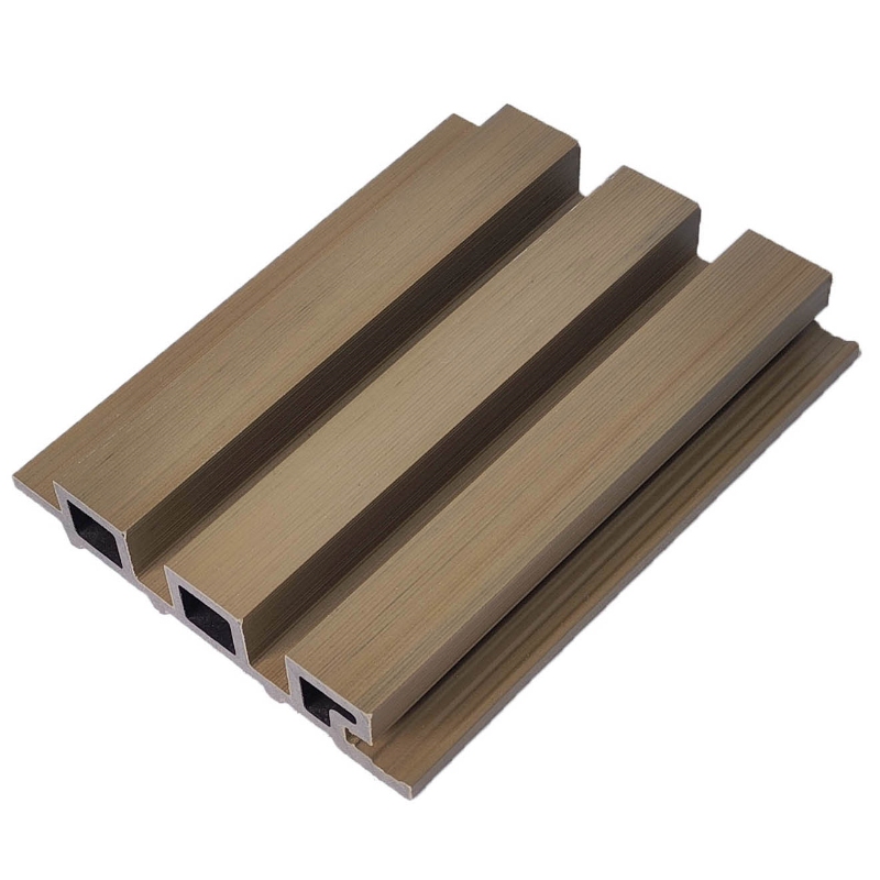 Co-extruded composite wall cladding panels