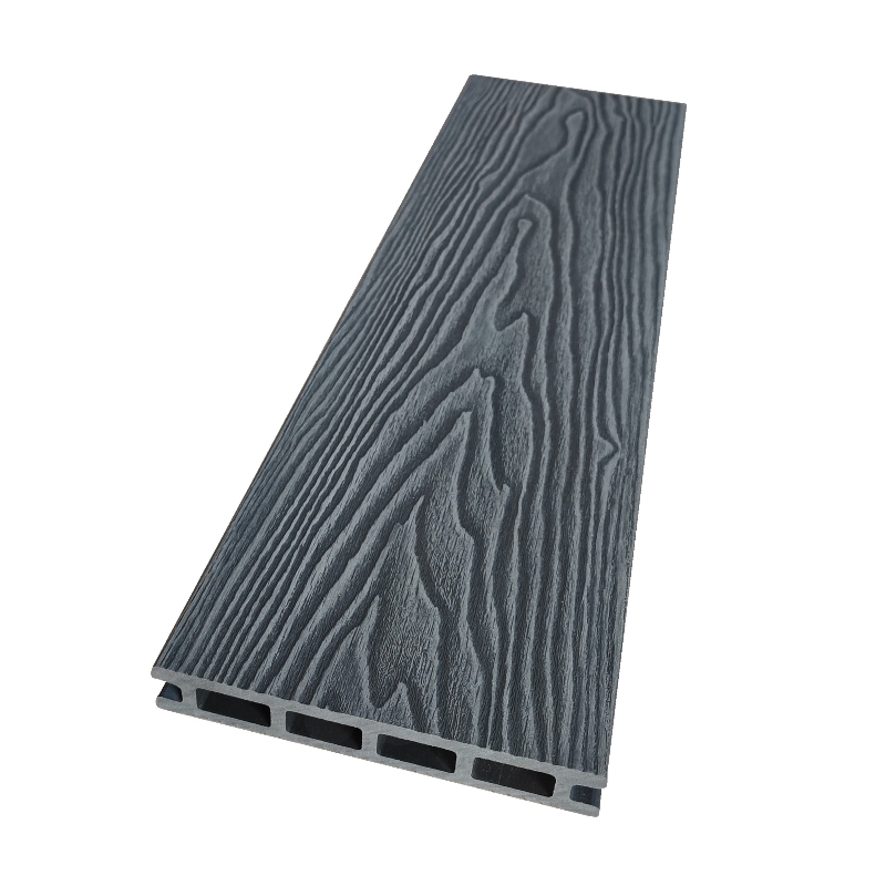 Weatherproof outdoor wood plastic decking decking hollow boards